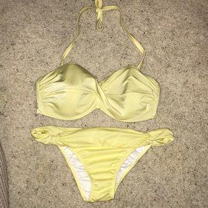 Victoria’s Secret yellow bikini set